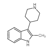 4-(2-Methyl-3-indolyl)piperidine Structure