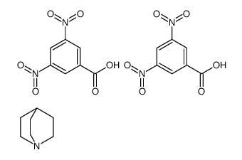 1-azabicyclo[2.2.2]octane,3,5-dinitrobenzoic acid Structure