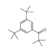 1-(3,5-ditert-butylphenyl)-2,2-dimethylpropan-1-one结构式