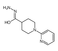 1-pyridin-2-ylpiperidine-4-carbohydrazide Structure