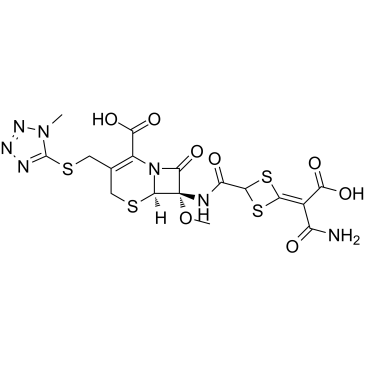 Cefotetan disodium Structure