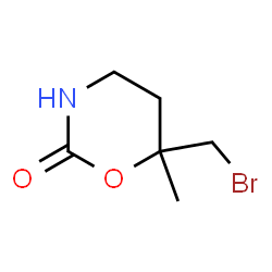 2H-1,3-Oxazin-2-one,6-(bromomethyl)tetrahydro-6-methyl-(9CI) Structure