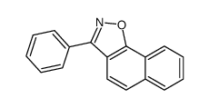 3-phenylbenzo[g][1,2]benzoxazole结构式