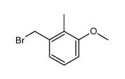 1-(bromomethyl)-3-methoxy-2-methylbenzene结构式