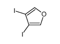 3,4-diiodofuran Structure