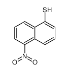 5-nitro-naphthalene-1-thiol结构式