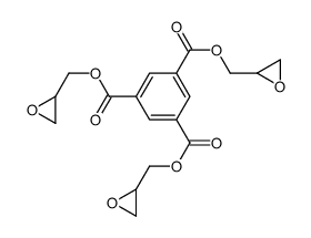 tris(oxiranylmethyl) benzene-1,3,5-tricarboxylate structure