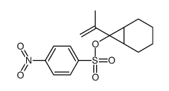 (7-prop-1-en-2-yl-7-bicyclo[4.1.0]heptanyl) 4-nitrobenzenesulfonate Structure