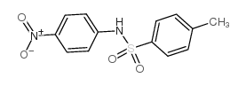 Benzenesulfonamide,4-methyl-N-(4-nitrophenyl)- Structure