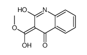 3-[Hydroxy(methoxy)methylene]-2,4(1H,3H)-quinolinedione Structure
