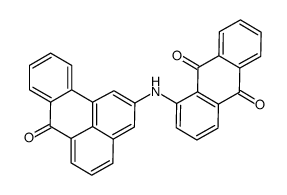 1-[(7-oxobenzo[a]phenalen-2-yl)amino]anthracene-9,10-dione Structure
