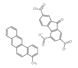 4-methylbenzo[a]anthracene,2,4,7-trinitrofluoren-9-one结构式