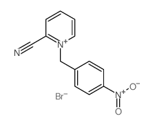 Pyridinium,2-cyano-1-[(4-nitrophenyl)methyl]-, bromide (1:1) picture