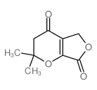 3,3-dimethyl-2,8-dioxabicyclo[4.3.0]non-10-ene-5,9-dione structure