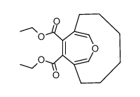 3,6-Hexano-4,5-oxepindicarbonsaeure-diethylester Structure