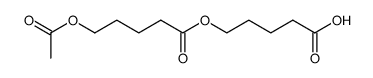 5-((5-acetoxypentanoyl)oxy)pentanoic acid结构式