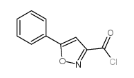 5-PHENYLISOXAZOLE-3-CARBONYL CHLORIDE structure