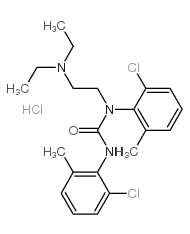 1,3-bis(2-chloro-6-methyl-phenyl)-1-(2-diethylaminoethyl)urea hydrochl oride picture