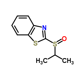 Benzothiazole, 2-[(1-methylethyl)sulfinyl]- (9CI) picture