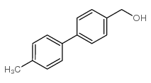 (4-甲基联苯-4-基)-甲醇结构式