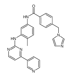 4-((1H-imidazol-1-yl)methyl)-N-(4-methyl-3-(4-(pyridin-3-yl)pyrimidin-2-ylamino)phenyl)benzamide Structure