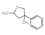 2,4-二甲基-4-苯基四氢呋喃结构式