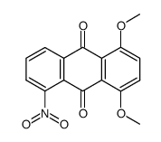 1,4-dimethoxy-5-nitro-9,10-anthraquinone Structure