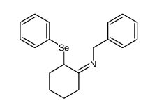 N-benzyl-2-phenylselanylcyclohexan-1-imine Structure