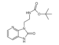 [2-(2-oxo-2,3-dihydro-2H-imidazo[4,5-b]pyrid-2-yl)ethyl]-carbamic acid t-butyl ester Structure