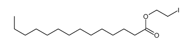 2-iodoethyl tetradecanoate结构式
