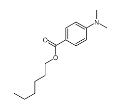 hexyl 4-(dimethylamino)benzoate Structure