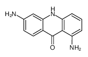 1,6-diamino-10H-acridin-9-one Structure