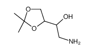 alpha-(aminomethyl)-2,2-dimethyl-1,3-dioxolane-4-methanol Structure