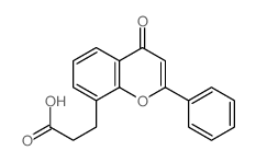 3-(4-oxo-2-phenyl-chromen-8-yl)propanoic acid picture