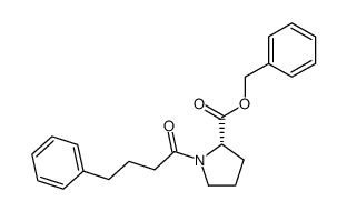 N-(4-phenylbutyryl)-L-proline benzyl ester结构式