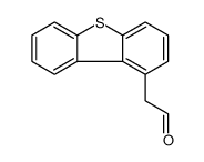 2-dibenzothiophen-1-ylacetaldehyde Structure