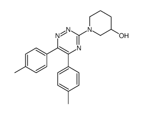 1-[5,6-bis(4-methylphenyl)-1,2,4-triazin-3-yl]piperidin-3-ol Structure