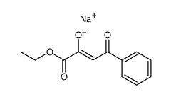 ethyl benzoylpyruvate, sodium salt Structure