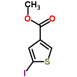 5-Iodo-thiophene-3-carboxylic acid Methyl ester Structure
