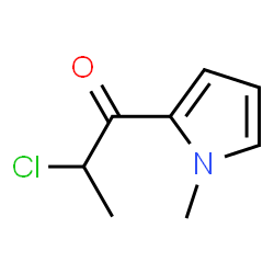 1-Propanone, 2-chloro-1-(1-methyl-1H-pyrrol-2-yl)- (9CI) picture