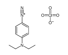 4-(diethylamino)benzenediazonium,perchlorate Structure