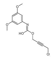 4-chlorobut-2-ynyl N-(3,5-dimethoxyphenyl)carbamate Structure