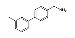 [1,1'-Biphenyl]-4-methanamine, 3'-methyl Structure