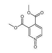 dimethyl 1-oxidopyridin-1-ium-3,4-dicarboxylate Structure