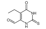 5-ETHYL-6-HYDROXY-2-THIOXO-1,2-DIHYDROPYRIMIDINE-4-CARBALDEHYDE Structure