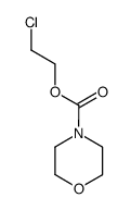 morpholine-4-carboxylic acid 2-chloro-ethyl ester结构式