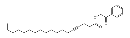phenacyl octadec-4-ynoate结构式