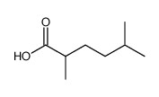 Hexanoic acid, 2,5-dimethyl Structure