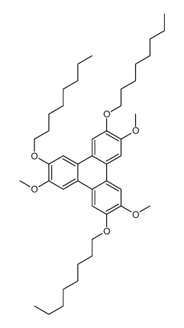 2,6,11-trimethoxy-3,7,10-trioctoxytriphenylene结构式