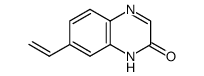 7-ethenyl-2(1H)-quinoxalinone结构式